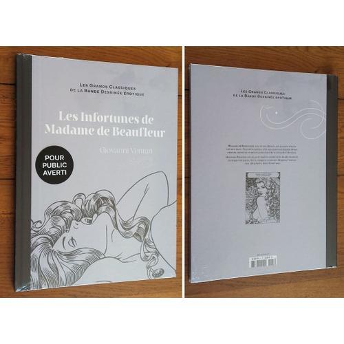 Album Bd Les Grands Classiques De La Bande Dessinée Érotique Les Infortunes De Madame De 