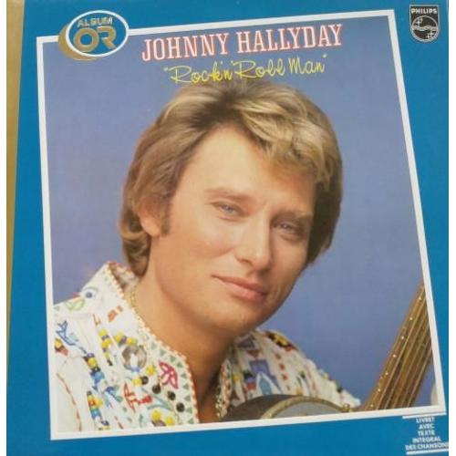 Album Or - 'rock' N' Roll Man' - Johnny Hallyday