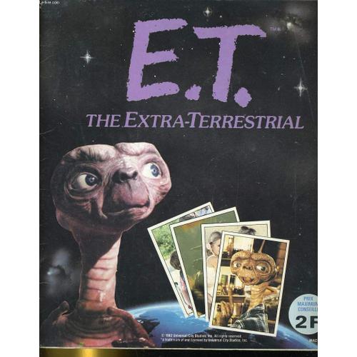 Album Panini E.T, The Extra-Terrestrial   de COLLECTIF  Format Broch 