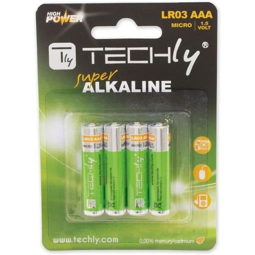 Alcaline Aaa Lr03 1,5 V Piles Alcaline (1,5 V De Forme Cylindrique Aaa Multi Ampoule).[V290]