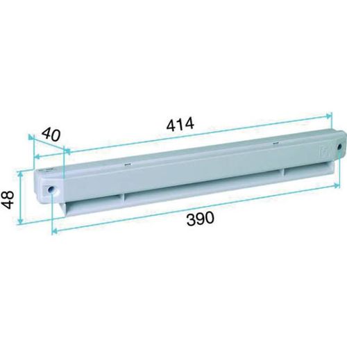 Aldes 11011755 Auvent acoustique pour EA30/EA45/EHL/EFL