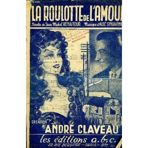 La Roulotte De L'amour... Partition Pour Le Chant de Alec Siniavine