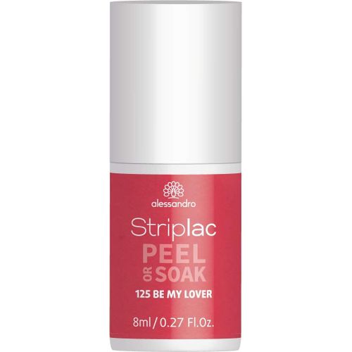 Alessandro - Striplac Peel Or Soak Be My Lover 8 Ml Vernis Semi-Permanent Led Longue Tenuestriplac Striplac Peel Or Soak Be My Lover 8 Ml