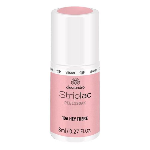 Alessandro - Striplac Peel Or Soak Hey There 8 Ml Vernis Semi-Permanent Led Longue Tenuestriplac Striplac Peel Or Soak Hey There 8 Ml