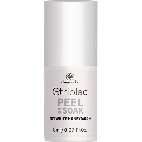 Alessandro - Striplac Peel Or Soak Honeymoon 8 Ml Vernis Semi-Permanent Led Longue Tenuestriplac Striplac Peel Or Soak Honeymoon 8 Ml
