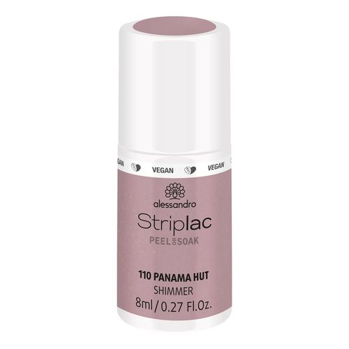 Alessandro - Striplac Peel Or Soak Panama Hut Shimmer 8 Ml Vernis Semi-Permanent Led Longue Tenuestriplac Striplac Peel Or Soak Panama Hut Shimmer8 Ml