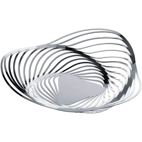Alessi Aco02 Trinity Corbeille En Acier Inoxydable 18/10 Brillant, Diamtre 26 Cm
