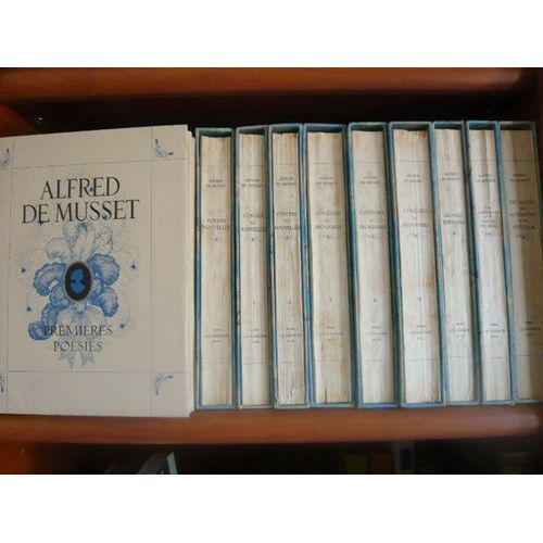 Oeuvres Completes   de Musset Alfred De  Format Coffret 