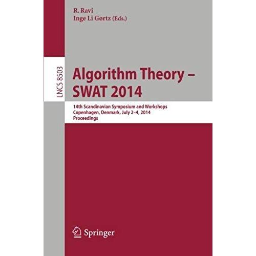 Algorithm Theory -- Swat 2014    Format Broch 