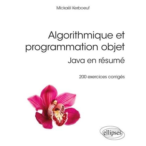 Algorithmique Et Programmation Objet - Java En Rsum, 200 Exercices Corrigs    Format Grand Format 
