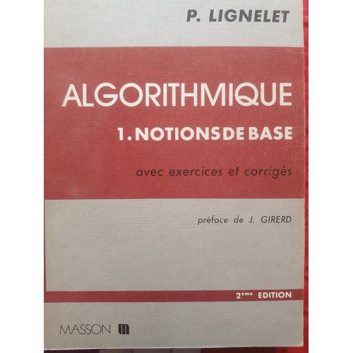 Algorithmique Notions De Base   