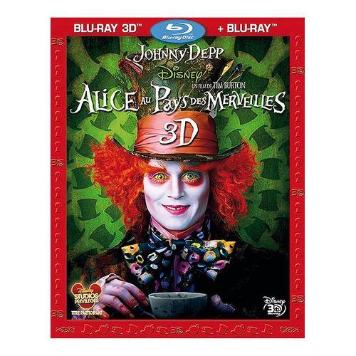 Alice Au Pays Des Merveilles - Blu-Ray 3d + Blu-Ray 2d de Tim Burton
