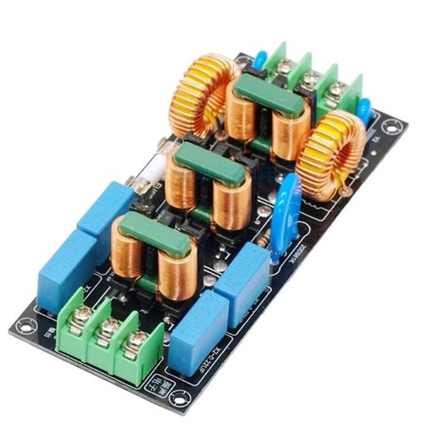 Alimentation audio  quatre niveaux AC 220V Filtre EMI Filtre EMI 110V Mode diffrentiel Mode commun Rgles de scurit CEM FCC, 8A