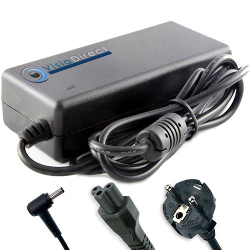 Alimentation compatible avec ASUS E402WA Adaptateur Chargeur 19V 3.42A 65W embout 4.00mm 1.35mm - Visiodirect -
