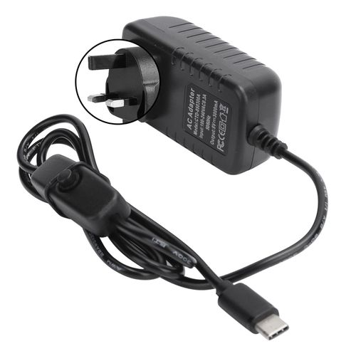 Alimentation pour Raspberry Pi 4B 5V 3A, chargeur de Type C, adaptateur d'alimentation avec interrupteur marche/arrêt