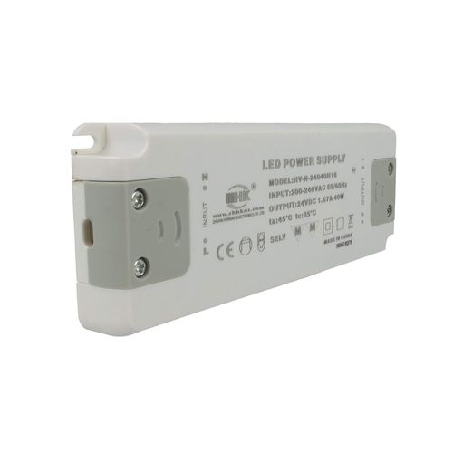 Alimentation Transformateur Cv 40 W 24 V 1,67 A Super Slim Seulement 19 Mm paisseur (40 W 24 V)