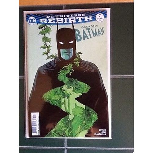 All Star Batman # 7 ( 28 Pages V.O. 2017 ) ** Poison Ivy Stand-Alone, Variant Cover Francavilla **   de Scott Snyder / Tula Lotay  Format Broch 