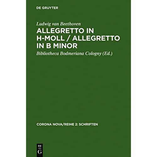 Allegretto In H-Moll / Allegretto In B Minor    Format Reli 