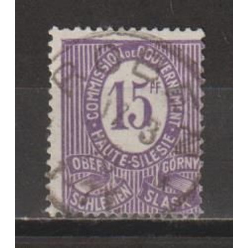 Allemagne, Oberschlesien, 1920, N5, Oblitr.