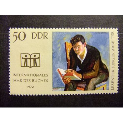 Allemagne Orientale ( Ddr) -1972 - Annee Internationale Du Libre (Tableau De Jutta Damme) - Yvert & Tellier N 1465 * Mh