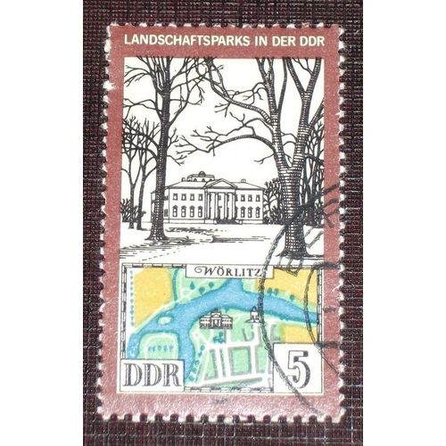 Allemagne Rda Ddr N 2266 Oblitr, 5p  Paysages Des Parcs De La R.D.A : Worlitz 