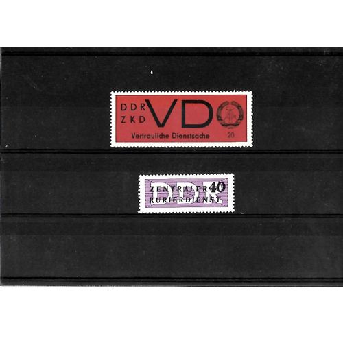 Allemagne- Rda - S 32 Et S 41 - Lot De 2 Timbres Neuf**-Gomme Intacte- 1 Er Choix