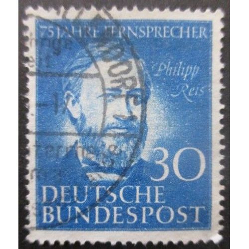 Allemagne Rfa N46 Philipp Reis Obitr Cote 22 Euros