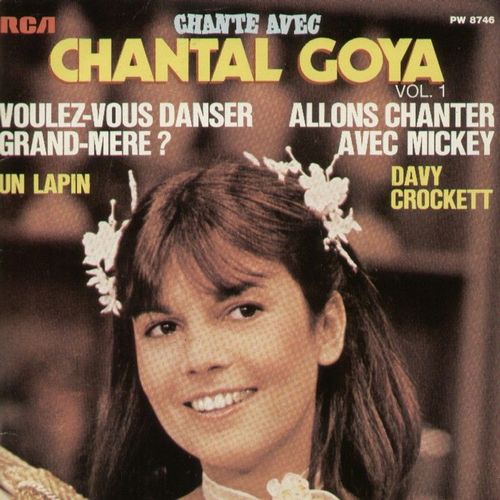 Allons Chanter Avec Mickey (J. J. Debout) - Voulez-Vous Danser Grand-Mere / Un Lapin (R. Dumas - J.J. Debout) - Davy Crocket (F. Blanche - G. Bruns) (Livre Disque Illustrations Marie Chartrain) - Chantal Goya
