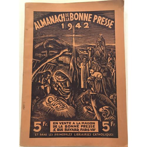 Almanach De La Bonne Presse 1942   de COLLECTIF  Format Album 