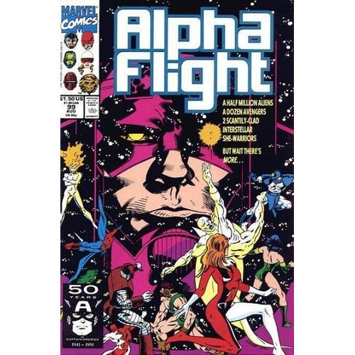 Alpha Flight 99 (Marvel Comics) Aot 1991