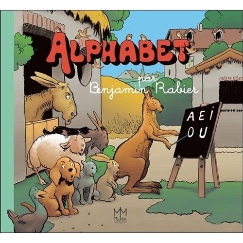 Alphabet   de benjamin rabier  Format Album 