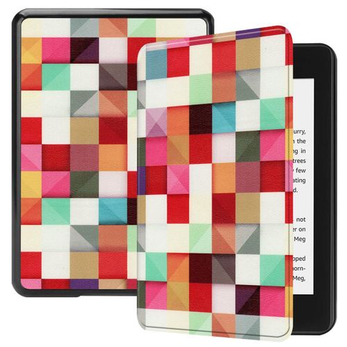 Amazon Kindle Paperwhite 4 Coque, Saturcase Beau Pu Cuir Flip Folio Ultra Mince Poids Lger Housse tui Coque Avec Fonction Veille / Rveil Automatique Pour Amazon Kindle Paperwhite 4 2018 (Kn-3)