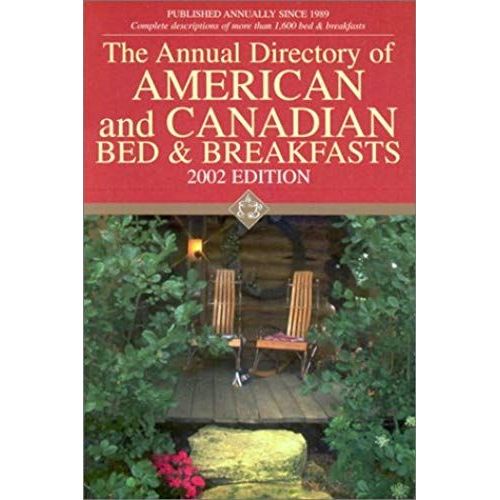 American/Canadian B And B Dir. 2002-2003 (Annual Directory Of American & Canadian Bed & Breakfasts)   de Incorporated Barbour Publishing  Format Broch 