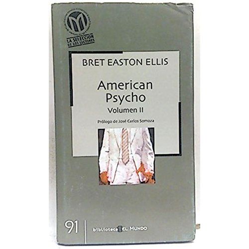 American Psycho Vol Ii   de Bret Easton Ellis 