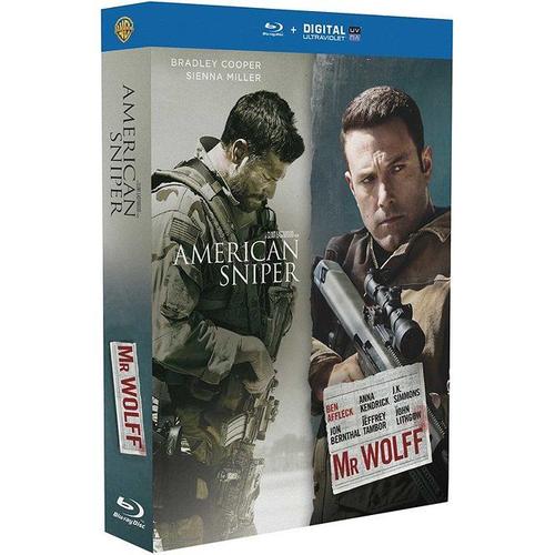 American Sniper + Mr. Wolff - Pack - Blu-Ray de Clint Eastwood