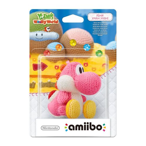 Amiibo Yoshi's Wolly World - Yoshi De Laine Rose