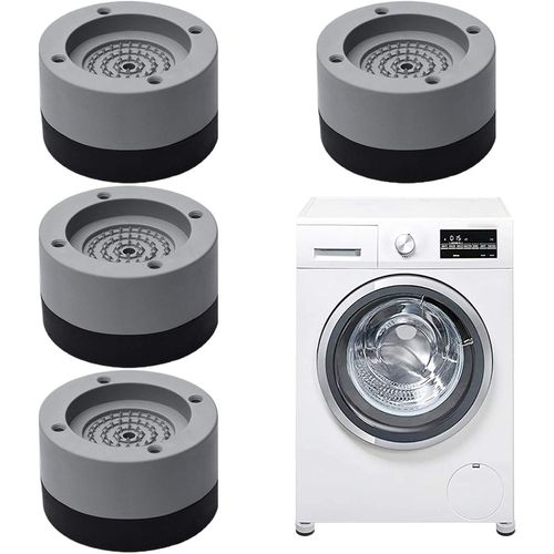 Amortisseurs Lave Linge,Tapis Anti-Vibration Pour Machine  Laver,4Pcs Coussinets Pied De Machine  Laver Anti Vibration,Pieds Anti-Drapants Lave-Linge,Tampons  Pied Machine  La[MAC1440]