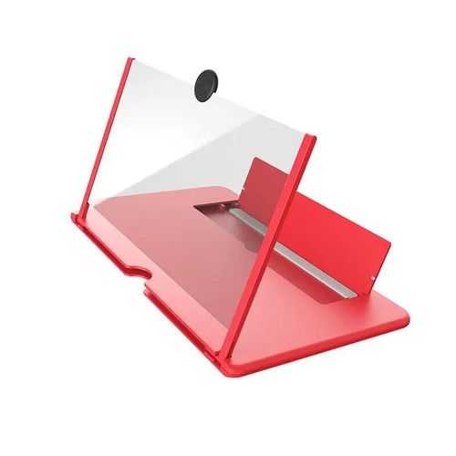 Amplificateur D'cran 10 Pouces,Loupe Pliante Pour Tlphone Portable,Support Vido,Support D'agrandissement,Protection Des Yeux - Type 26 X 18 X 15 Red #D