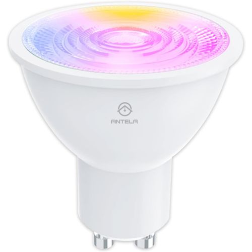 Ampoule Connecte Wifi Gu10 4,5w 350lm Led Rgb Lumire Blanche Chaude/Froide 2700k-6500k Compatible Avec Alexa/Google Home, Ampoule Intelligente Angle De Faisceau De 40[Amp742611]