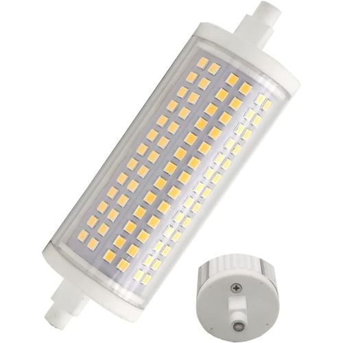 Ampoule De Rechange Halogne Led R7s 118 Mm 30 W quivalent  Intensit Variable 300 W Led Aux Halognures Mtalliques De Type J Ampoule Projecteur Lumire De L'gl Lumire Du Jour[Q379]