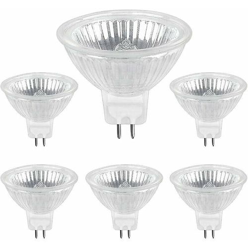 Ampoule Halogne Gu5.3 35 W 12 V, 400 Lm, Blanc Chaud 2 700 K, Intensit Variable, Ampoule Spot Halogne Mr16, Lot De 6
