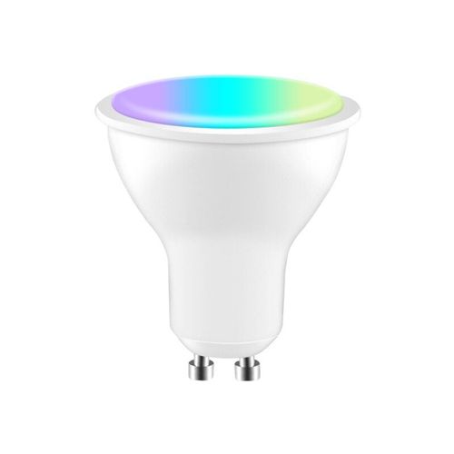 Ampoule Intelligente, Projecteur Gu10 Wifi, Lampe Intelligente 4w Rgb + Cct 2700-6500k, Contrle  Distance Avec Application, Pour Alexa Google Home