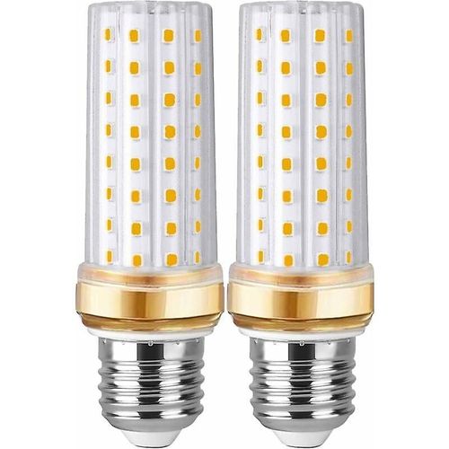 Ampoule Led E27, Blanc Chaud, quivalent 20 W, Ampoule Halogne, 3 000 K, 1 000 Lm, Angle De 360 Degrs, Non Variable, Culot  Vis E27, Sans Scintillement, Lot De 2
