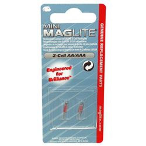 Ampoule Maglite Mini R3+R6 Bl2 Lm2a001