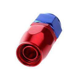Adaptateur de raccord dextrémité de Conduite dhuile dalliage daluminium AN10 pour Le Tuyau de Carburant en PTFE 0° EBTOOLS Extrémité de Tuyau de Conduite dhuile Bleue Rouge 