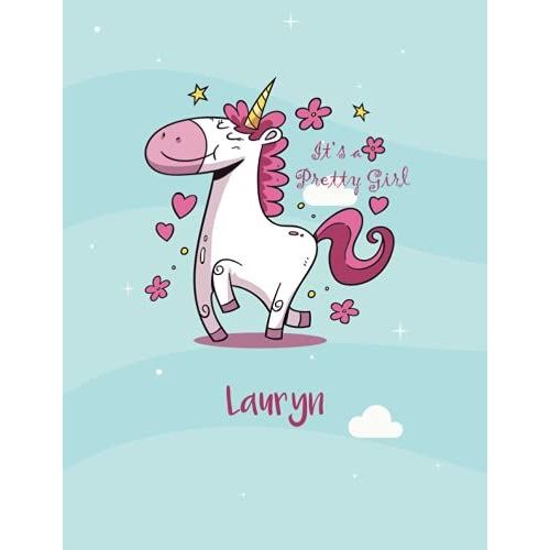 Anahi: Unicorn Notebook Personal Name Wide Lined Rule Paper | Notebook The Notebook For Writing Journal Or Diary Women & Girls Gift For Birthday, For Student | 162 Pages Size 8.5x11inch   de Mullins, Jean  Format Broch 