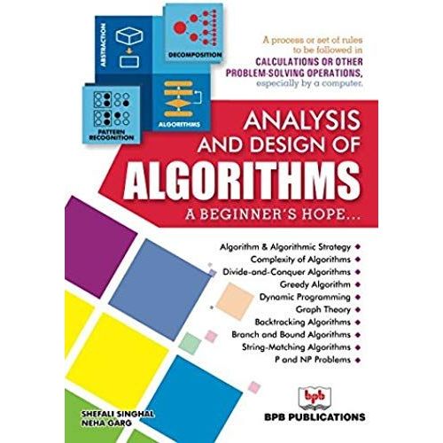 Analysis And Design Of Algorithms    Format Broch 