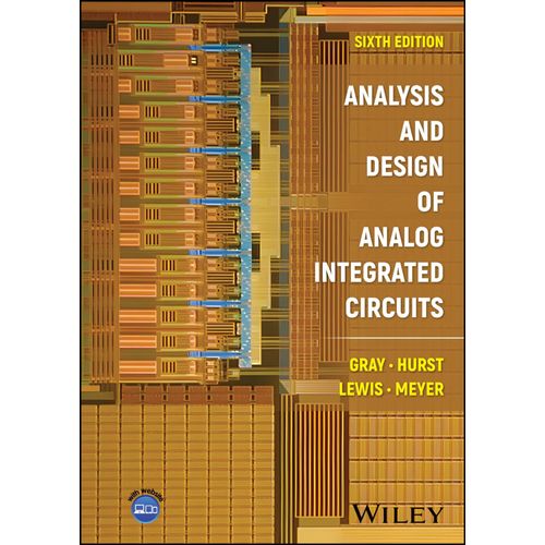 Analysis And Design Of Analog Integrated Circuits    Format Reli 