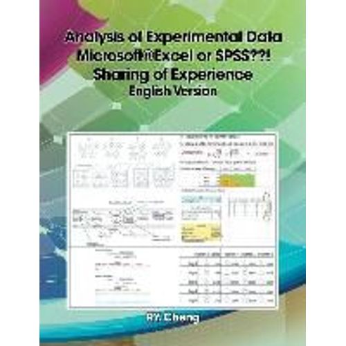 Analysis Of Experimental Data MicrosoftExcel Or Spss??! Sharing Of Experience English Version    Format Broch 