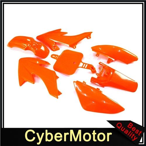 Analyste De Corps De Garde-Boue En Plastique De Carnage,Honda Xr50,Crf50,Pit D343 Bike Ssr,Thumpstar Ycf,Stomp Coolster,Pitsterpro 50cc-160cc - Type Orange